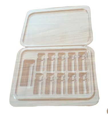 Vasello di imballaggio per flaconcino monouso Blister Personalizzabile in base alle esigenze del cliente
