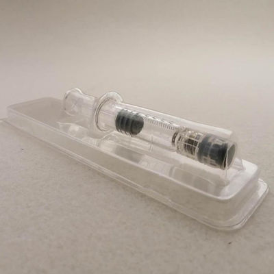 Imballaggio per dispositivi medici Blister PET PVC Clamshell per siringa da 1,0 ml Tipo di processo