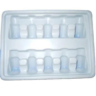 Confezionamento in plastica medica versatile per confezionamento in bolle bianche usa e getta