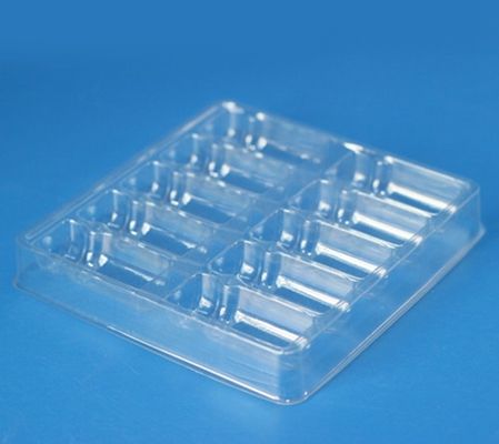 Viole di farmaci vassoio di imballaggio confezione di plastica medica di varie dimensioni