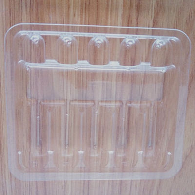 Rivestimento UV Imballaggio PETG di qualità medica vassoio per la stanza pulita non appiccicoso
