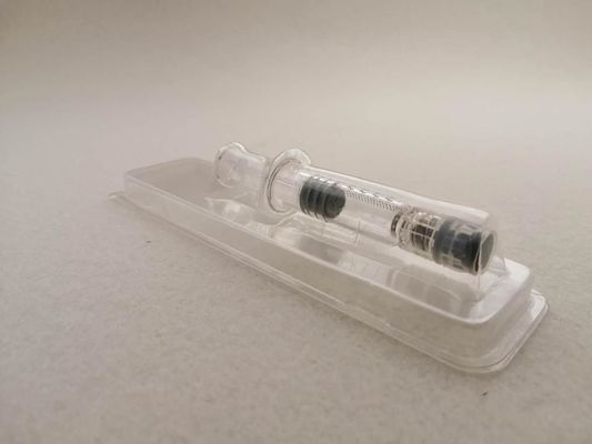 Imballaggio per dispositivi medici Blister PET PVC Clamshell per siringa da 1,0 ml Tipo di processo