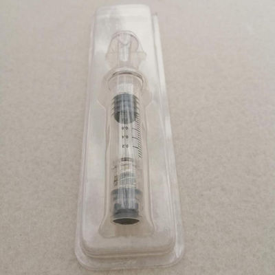 Imballaggio per dispositivi medici Blister PET PVC Clamshell per siringa da 1,0 ml Tipo di processo