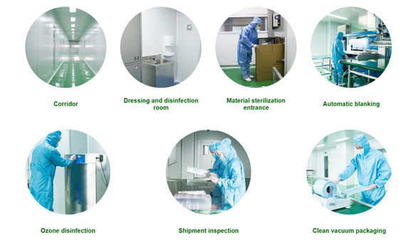 Confezioni di plastica medica resistente alle temperature personalizzabili OEM accettato