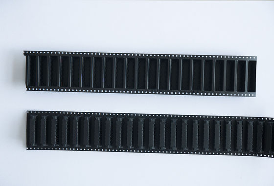 Nastro portante nero Nastro portante SMD / SMT personalizzato PS Nastro ESD