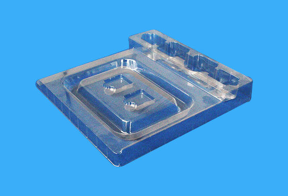 Blister elettronico contenente imballaggio di plastica rettangolare trasparente personalizzato