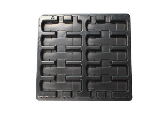 Imballaggio in bolle in plastica nera ABS termoformato