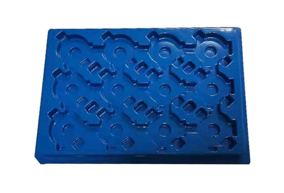 Confezionamento con vassoio di plastica in PET a bolle per elettronica